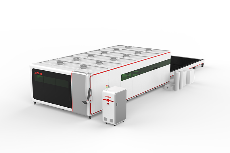 Máquina de corte por láser de metal de cobertura total para aplicaciones de procesamiento de autopartes
