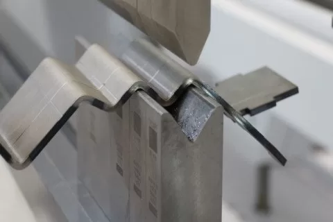 dxtech press brake bending sample