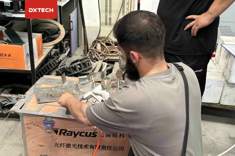 Cortadora láser de gran formato de acero inoxidable dxtech2060FP3
