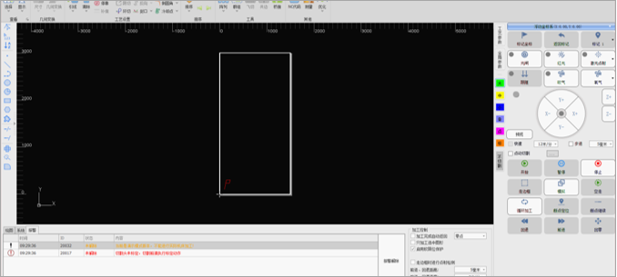 Software de corte del sistema Fangling