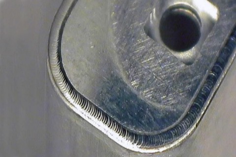 dxtech laser welding sample