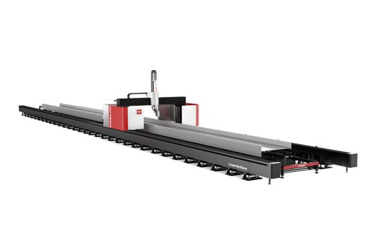 Máquina de corte láser tipo H de cinco ejes DXTECH 20 kW X3000